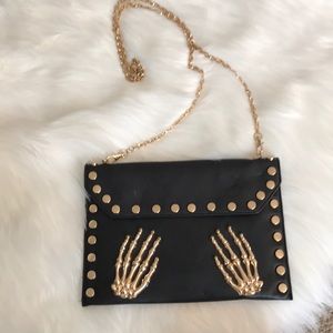Skeleton Hands Clutch